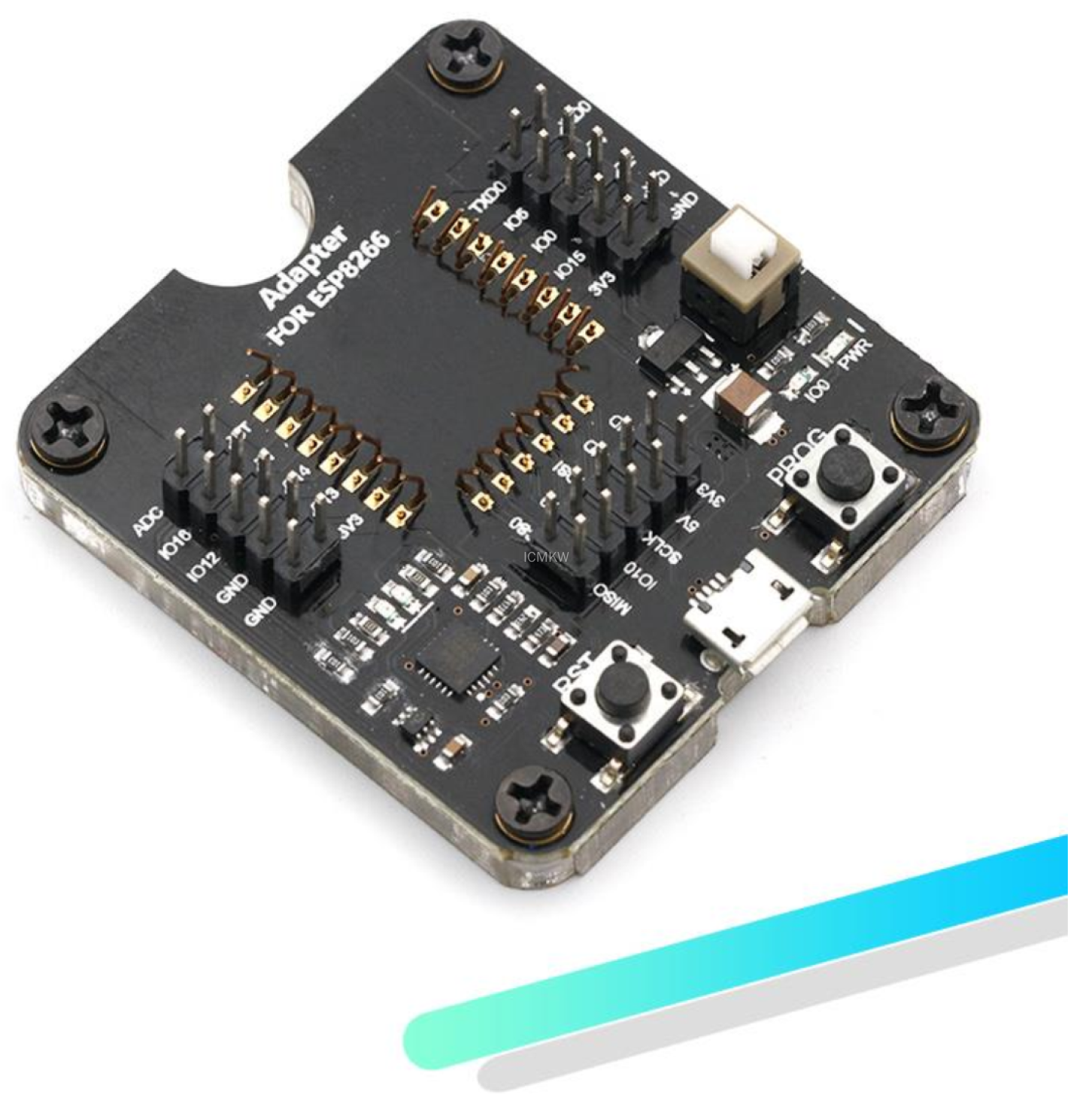 ESP8266测试架 烧录器 一键下载 支持 ESP12S ESP07S等模组