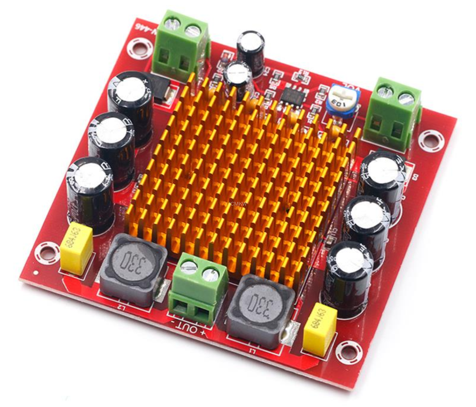 TPA3116D2 数字音频放大板 单声道输出 150W数字功放板DC12-26V