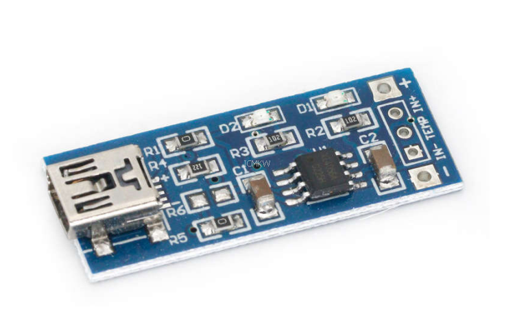 TP4056 1A 锂电池 充电模块 充电板 充电器 SUNLEPHANT