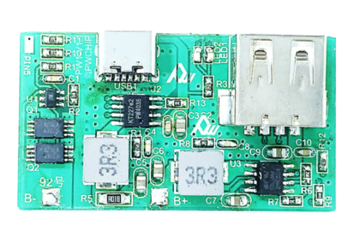 锂电池充放电板子5V3A充电和升压放电5V3A-92号板